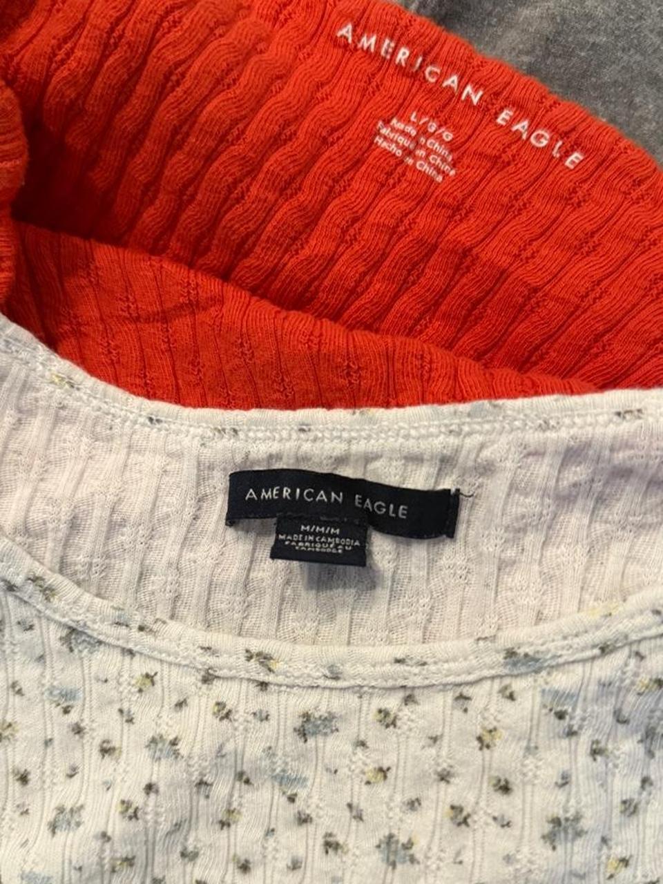 Y2K American Eagle baby tee – Women's Used Clothing