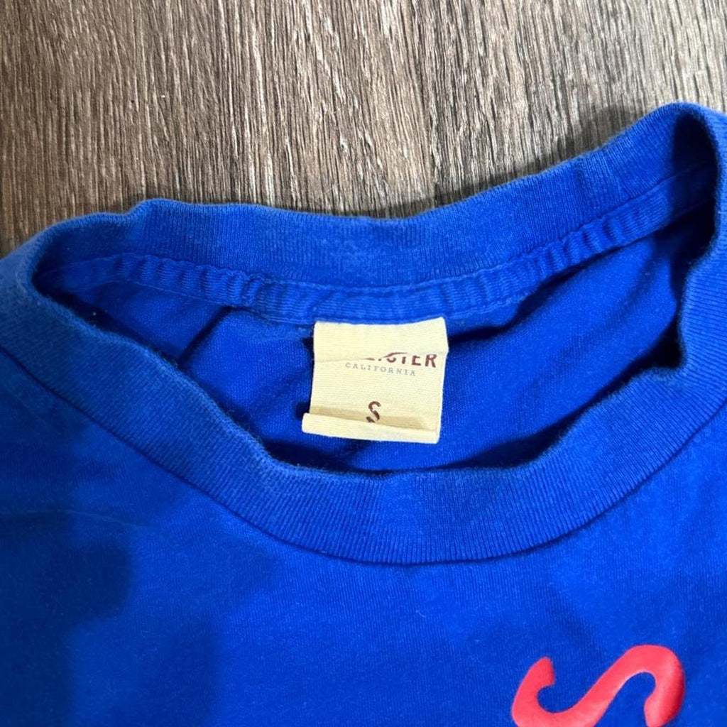 Y2K Hollister Co. Blue tshirt – Women's Used Clothing
