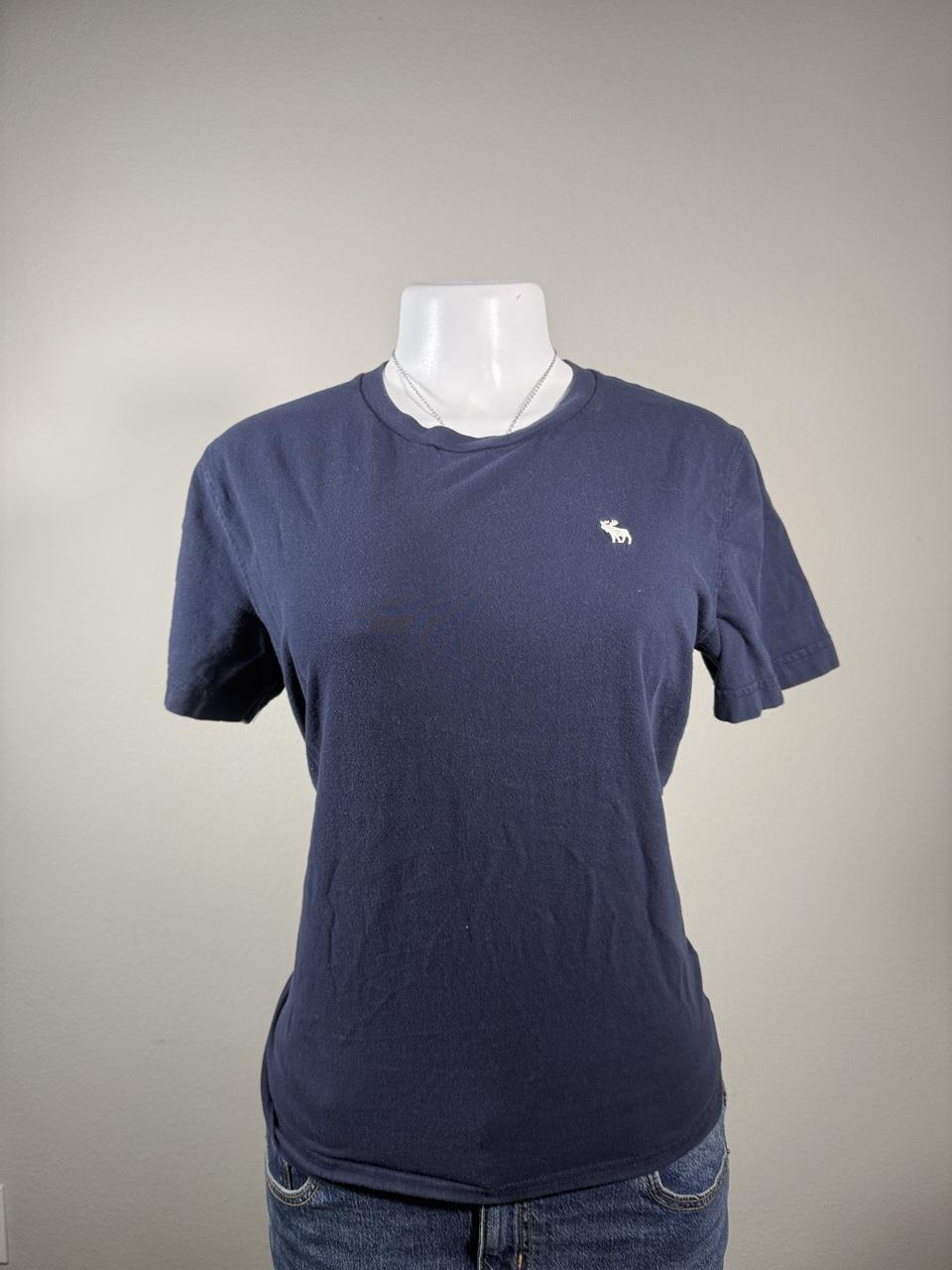 Y2K Abercrombie & Fitch Blue crop top – Women's Used Clothing