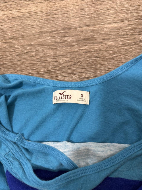 Vintage Hollister Co. Blue tank top – Women's Used Clothing