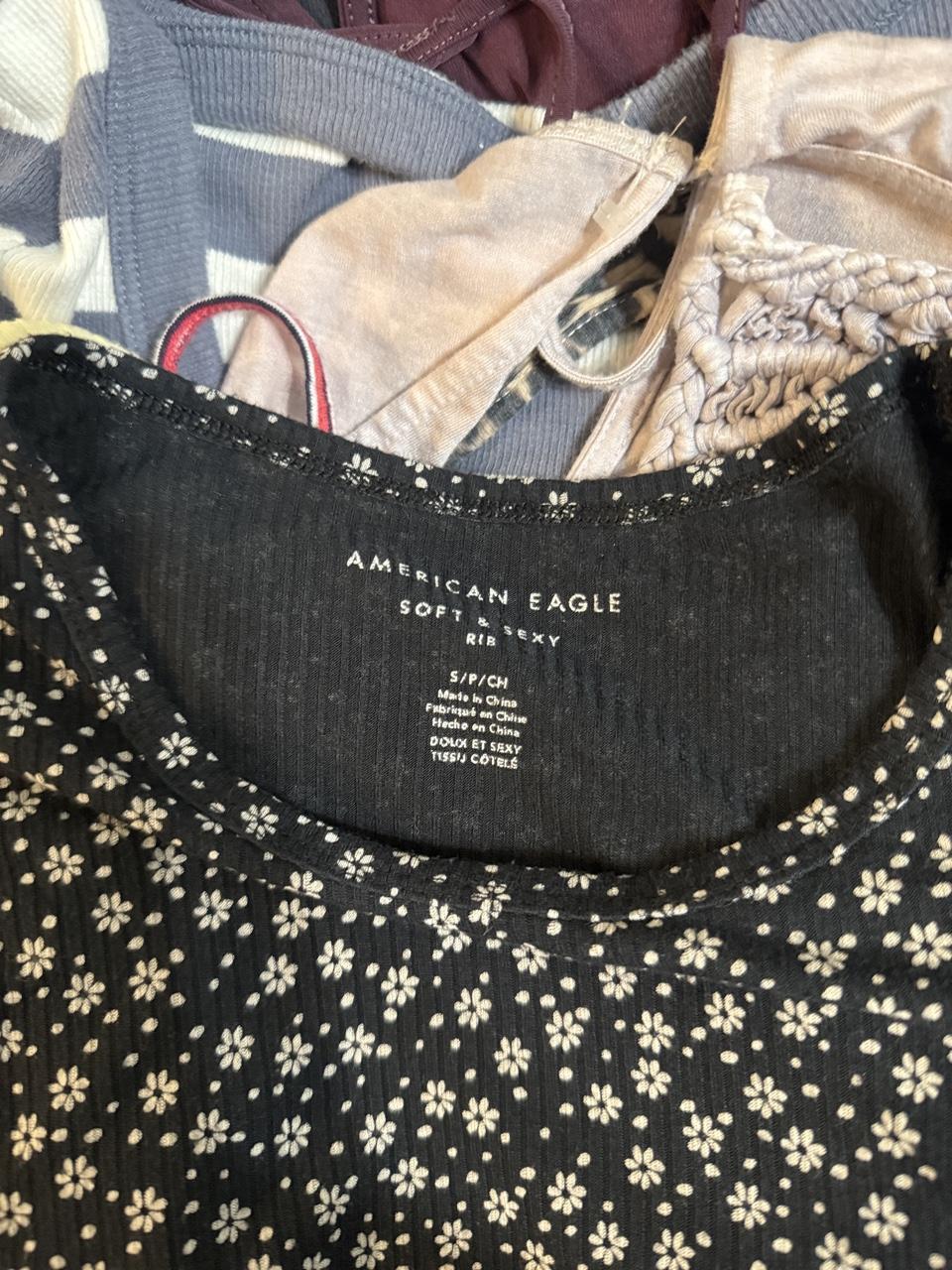 Y2K American Eagle baby tee – Women's Used Clothing