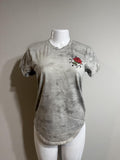 Y2K Hollister Co. Grey and White tshirt – Women's Used Clothing
