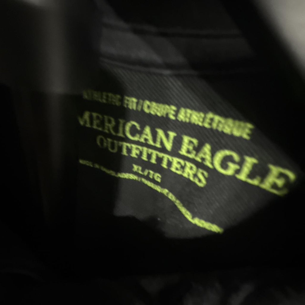 Y2K American Eagle Black Polo – Women's Used Clothing