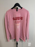 Vintage GUESS Pink shirt – Women's Used Clothing