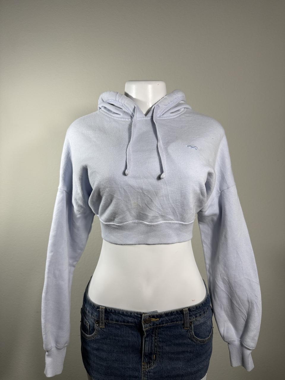 Y2K Hollister Co. Blue hoodie – Women's Used Clothing