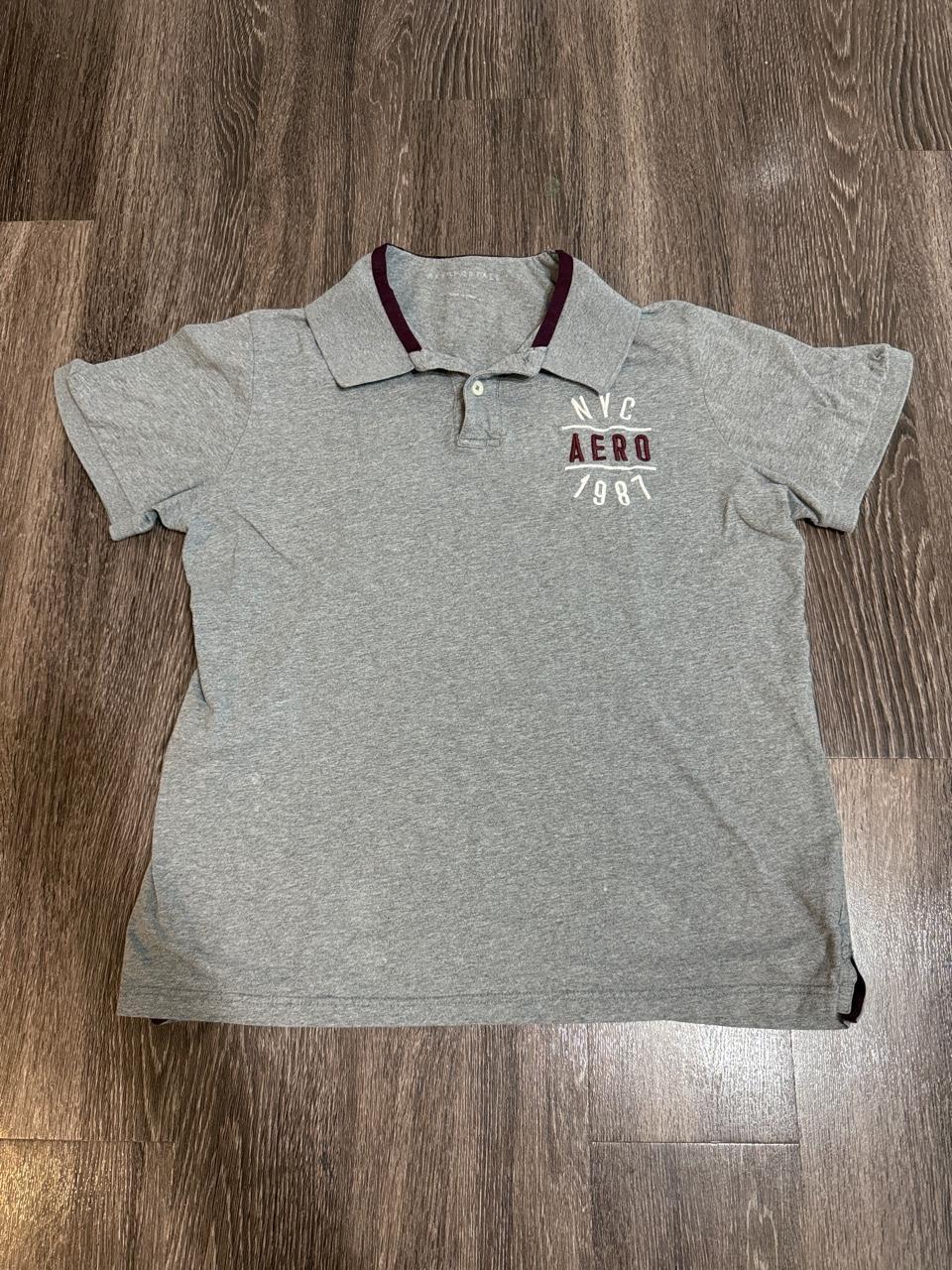 Y2K Aéropostale Grey hoodie – Women's Used Clothing