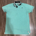 Y2K Aéropostale Green and Blue polo – Women's Used Clothing