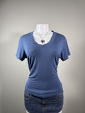 Y2K American Eagle Blue Tee – Women's Used Clothing