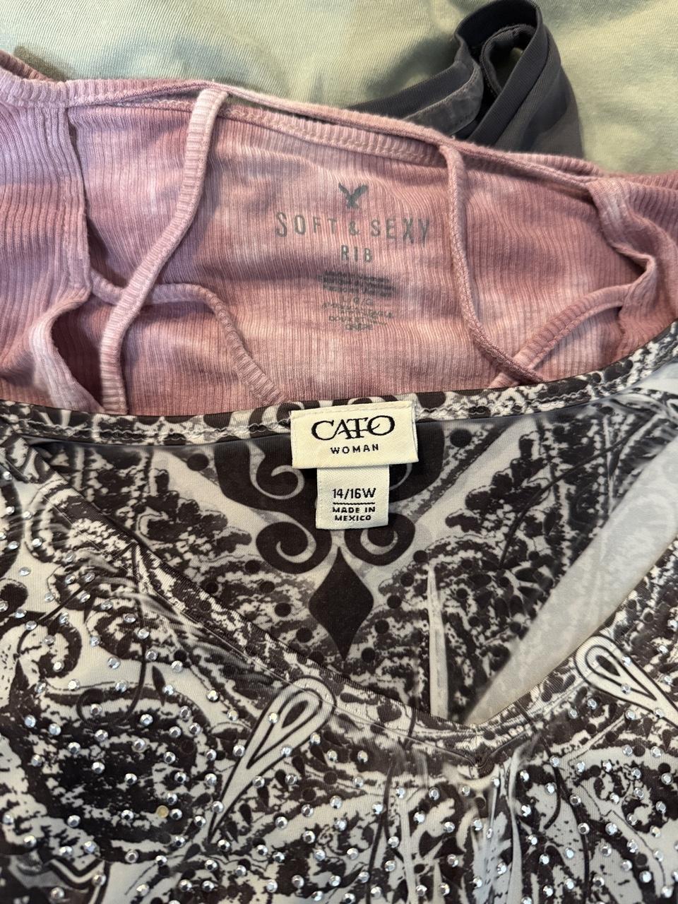 Y2K Cato Black top – Women's Used Clothing