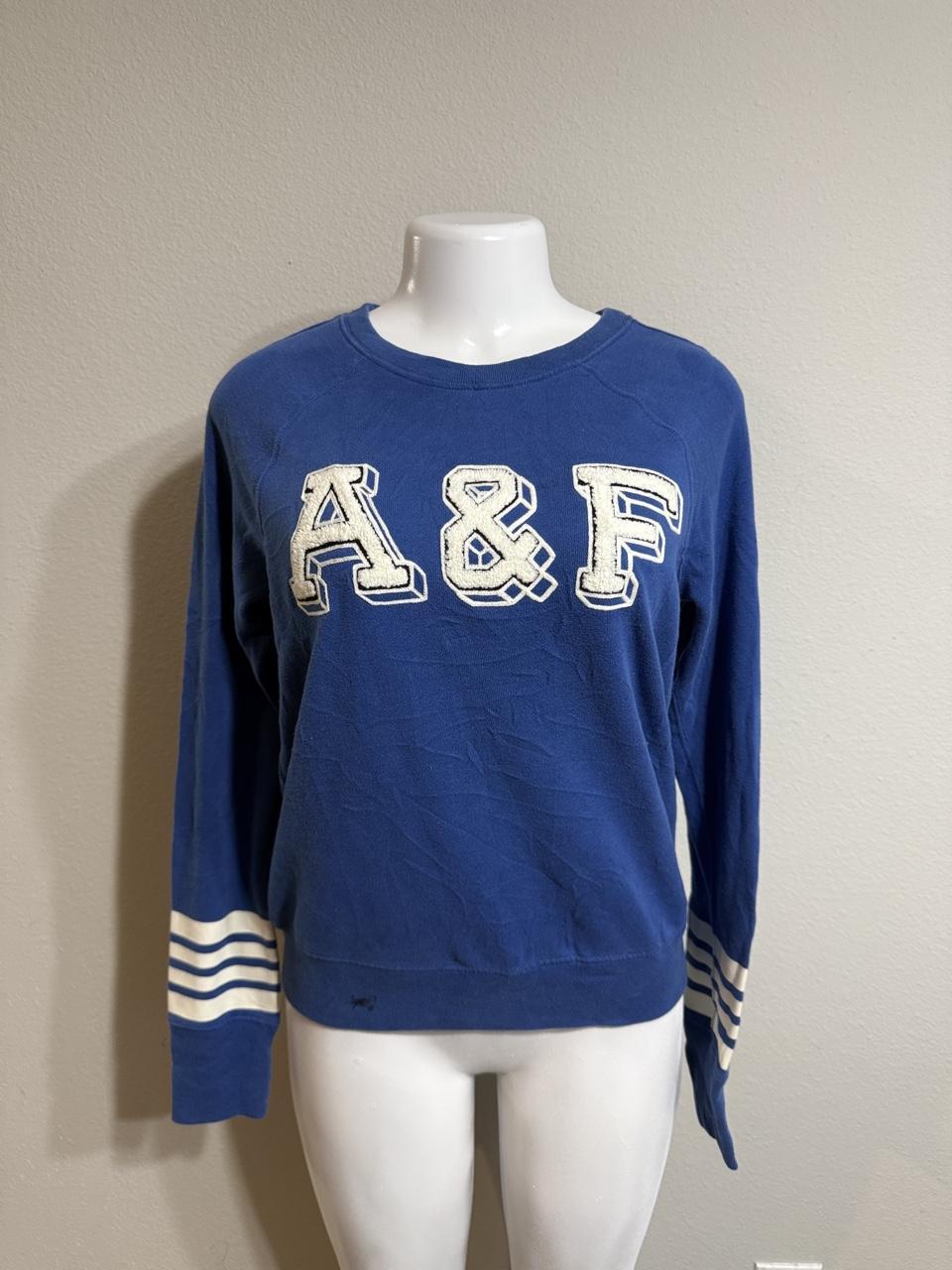 Y2K Abercrombie & Fitch Blue hoodie – Women's Used Clothing