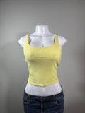 Y2K ENERGIE Yellow tank top – Women's Used Clothing
