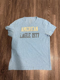 Y2K American Eagle Blue tee – Women's Used Clothing