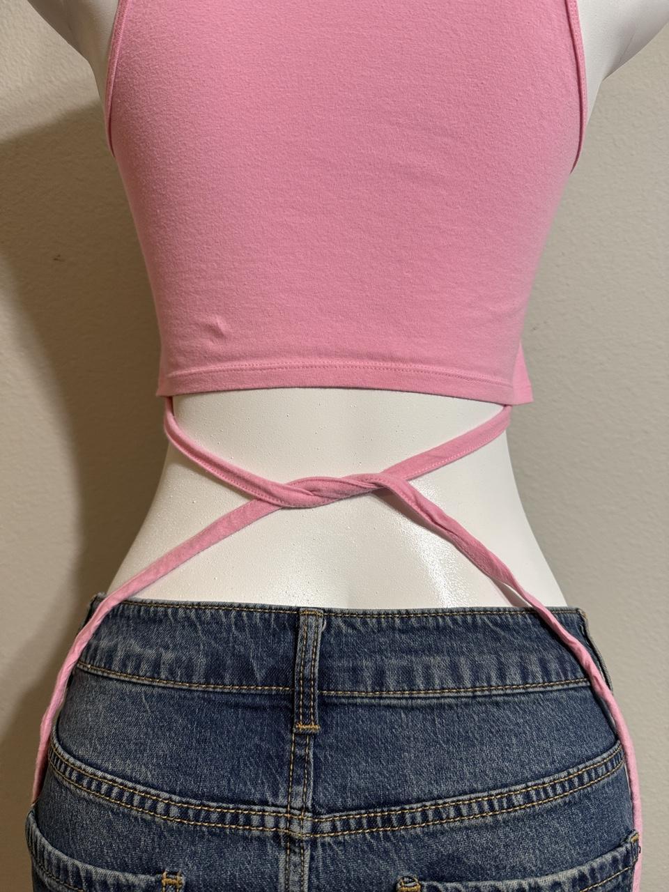 Y2K Hollister Co. Pink tank top – Women's Used Clothing