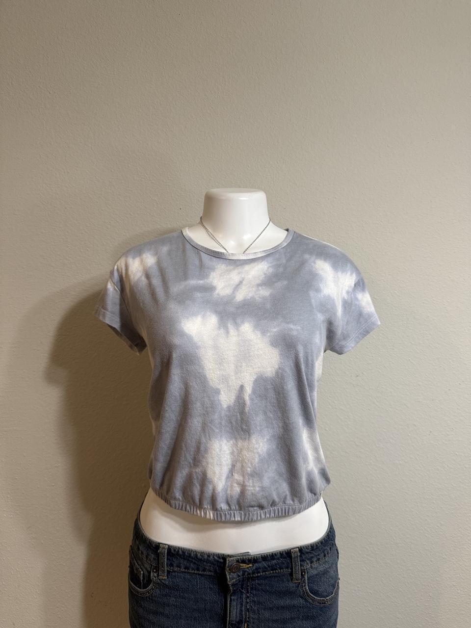 Y2K Abercrombie Kids Blue crop top – Women's Used Clothing