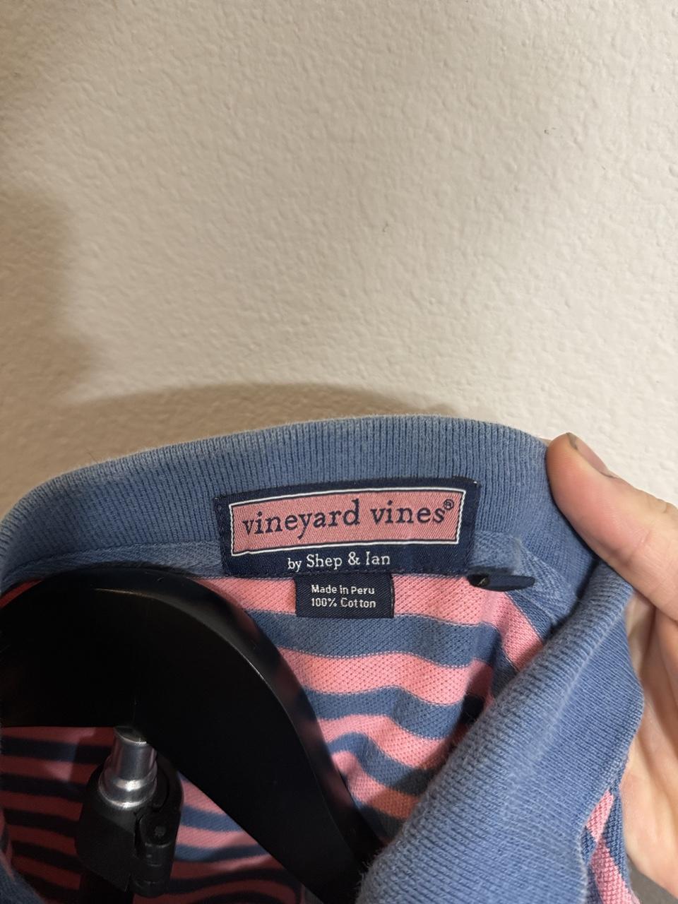 Y2K Vineyard Vines Pink polo – Women's Used Clothing