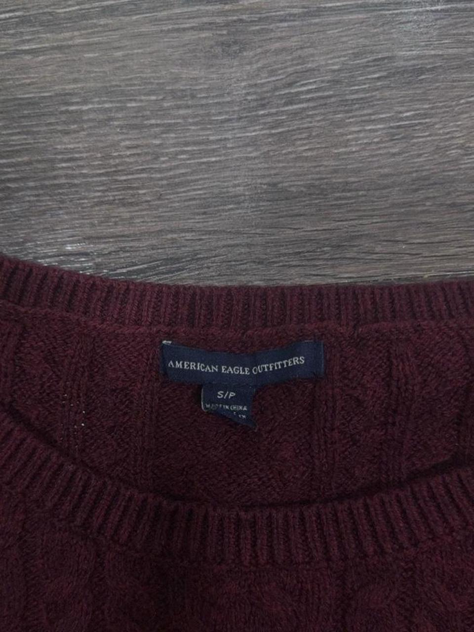 Vintage American Eagle Burgundy Sweater – Women's Used Clothing
