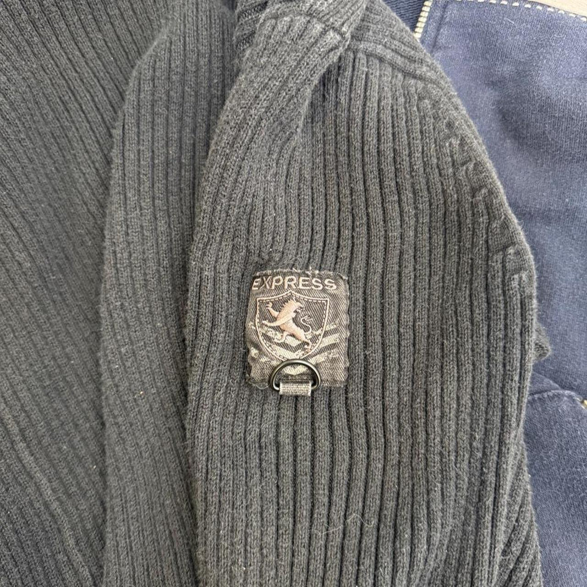 Y2K Express Grey sweater – Women's Used Clothing
