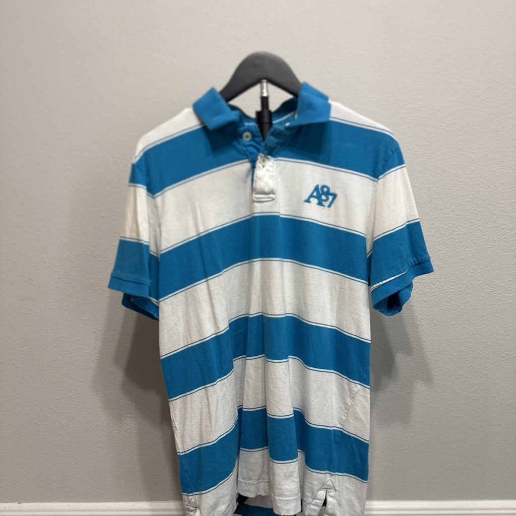 Y2K Aéropostale Blue polo – Women's Used Clothing