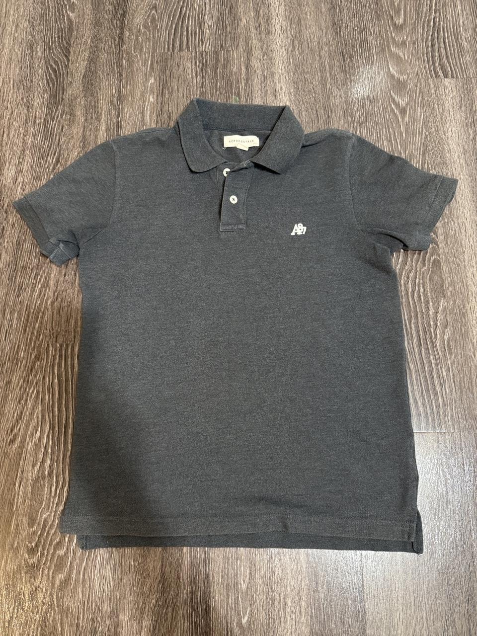 Y2K Aéropostale Grey polo – Women's Used Clothing