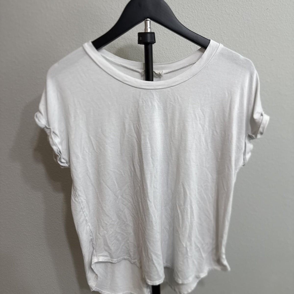 Y2K White tshirt – Women's Used Clothing