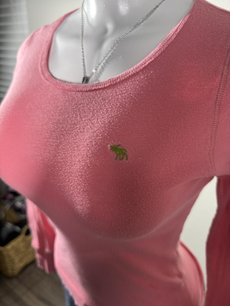 Vintage Abercrombie & Fitch Pink top – Women's Used Clothing