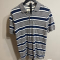 Y2K Pipe Line Blue polo – Women's Used Clothing