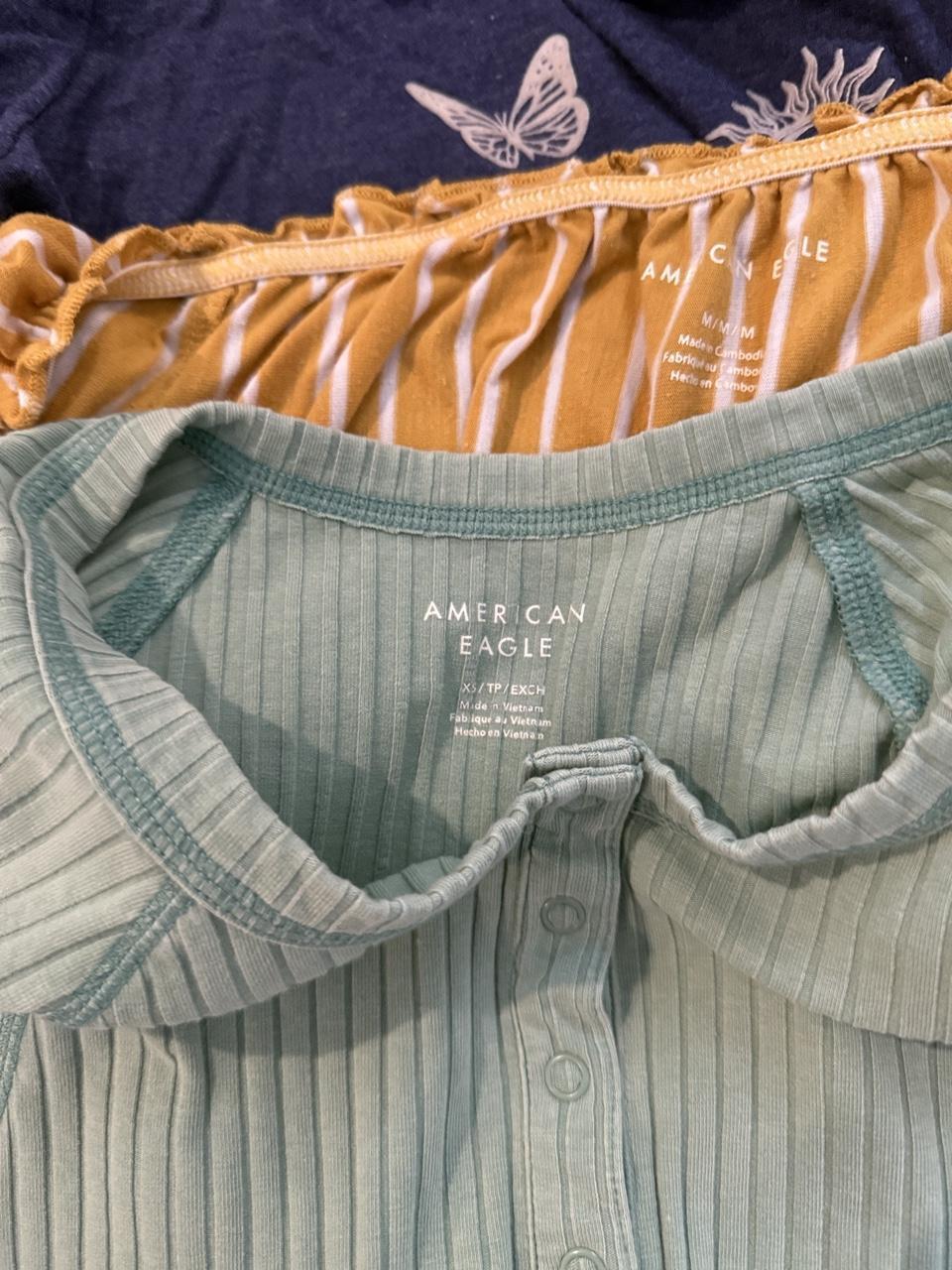 Y2K American Eagle baby tee – Women's Used Clothing