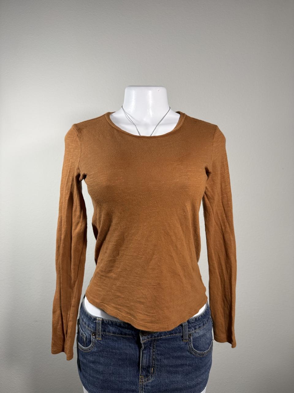 Y2K American Eagle Brown Top – Women's Used Clothing