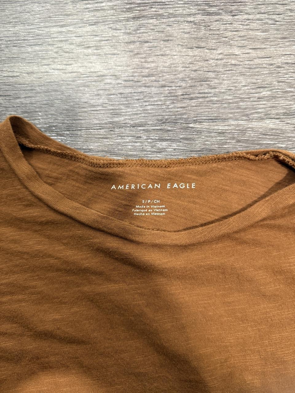 Y2K American Eagle Brown Top – Women's Used Clothing