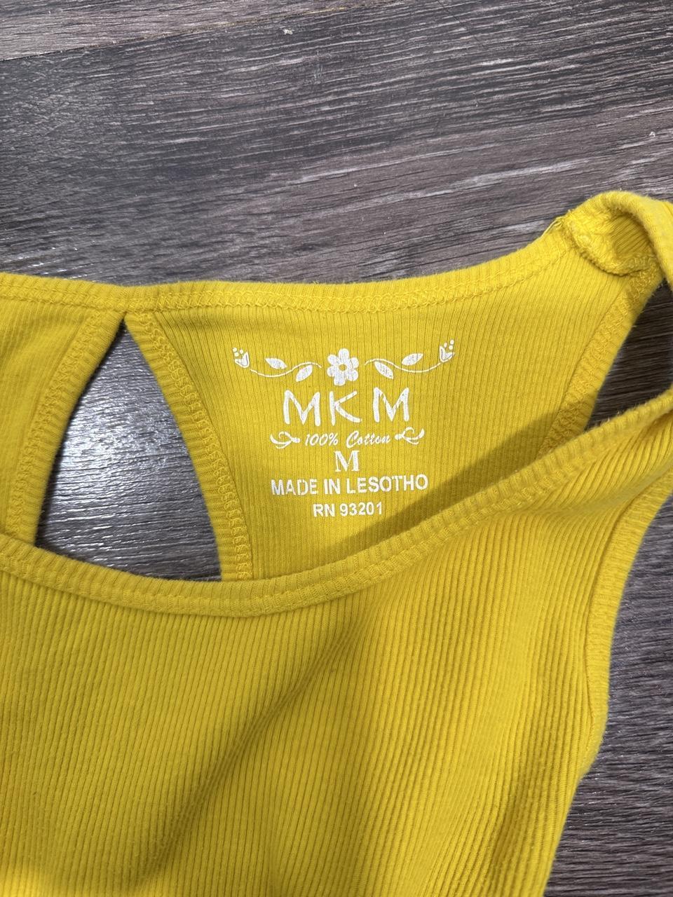 Y2K Yellow tank top – Women's Used Clothing