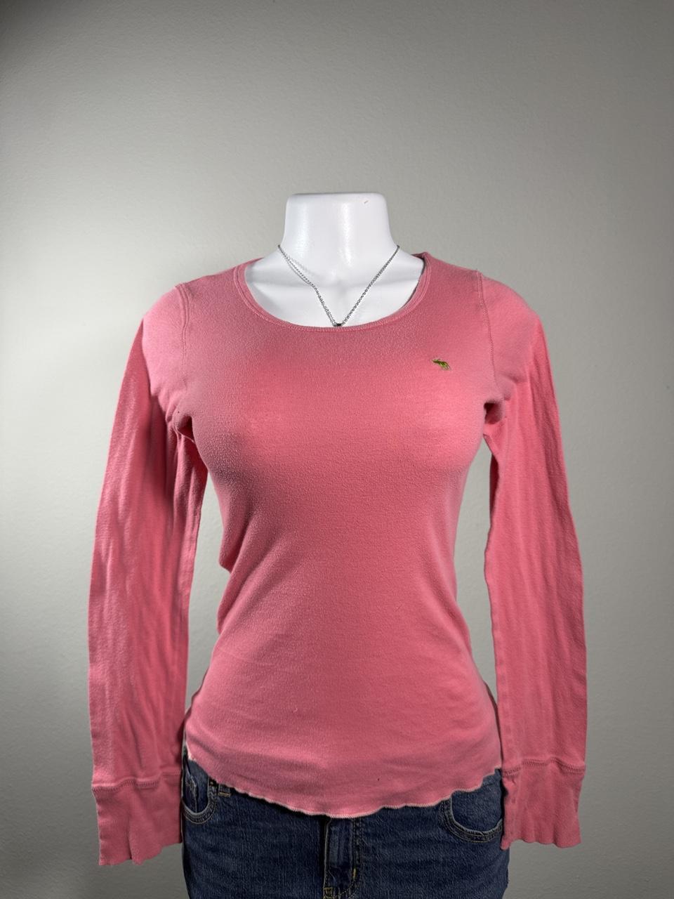 Vintage Abercrombie & Fitch Pink top – Women's Used Clothing