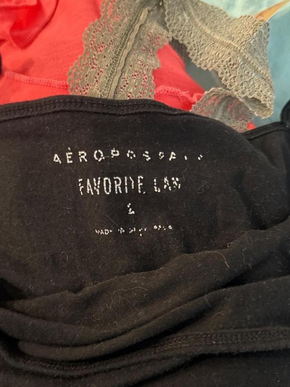 Y2K Aéropostale Black tank top – Women's Used Clothing