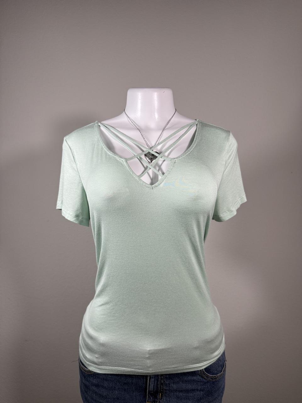 Y2K American Eagle Mint Tee – Women's Used Clothing