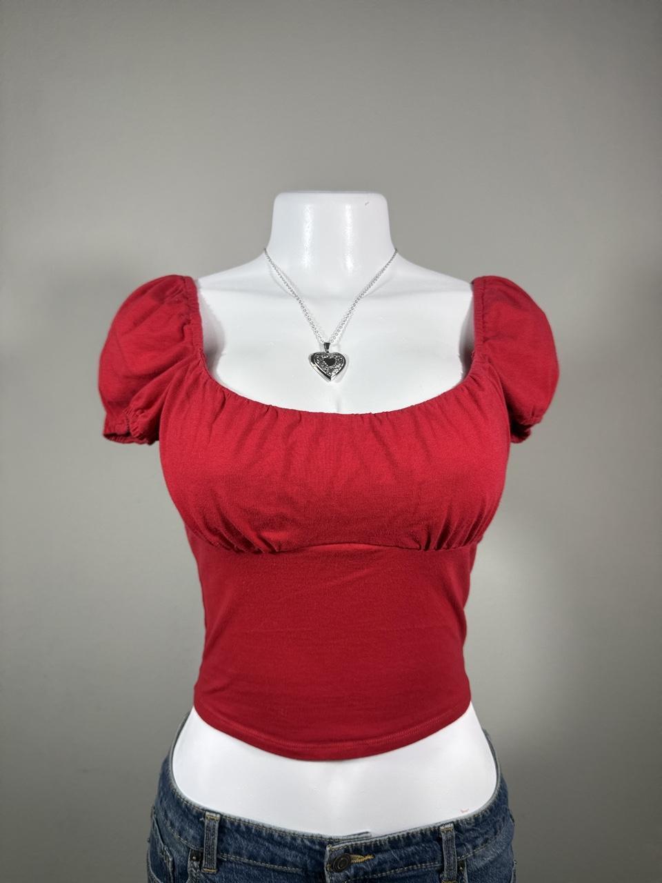 Y2K Hollister Co. Red top – Women's Used Clothing