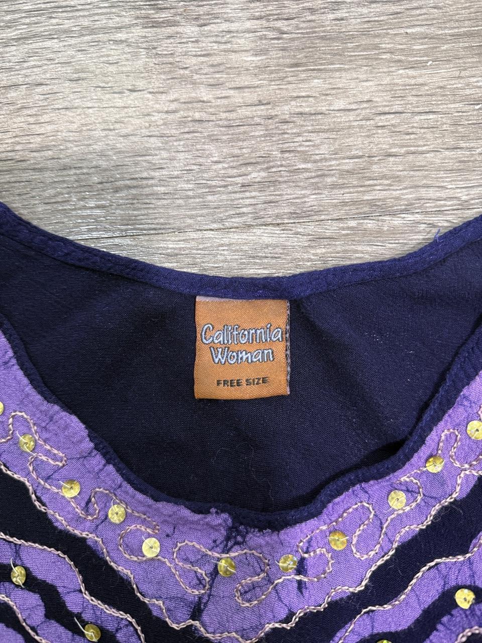 Y2K Purple top – Women's Used Clothing