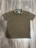 Y2K Canyon River Blues Brown and Green polo – Women's Used Clothing