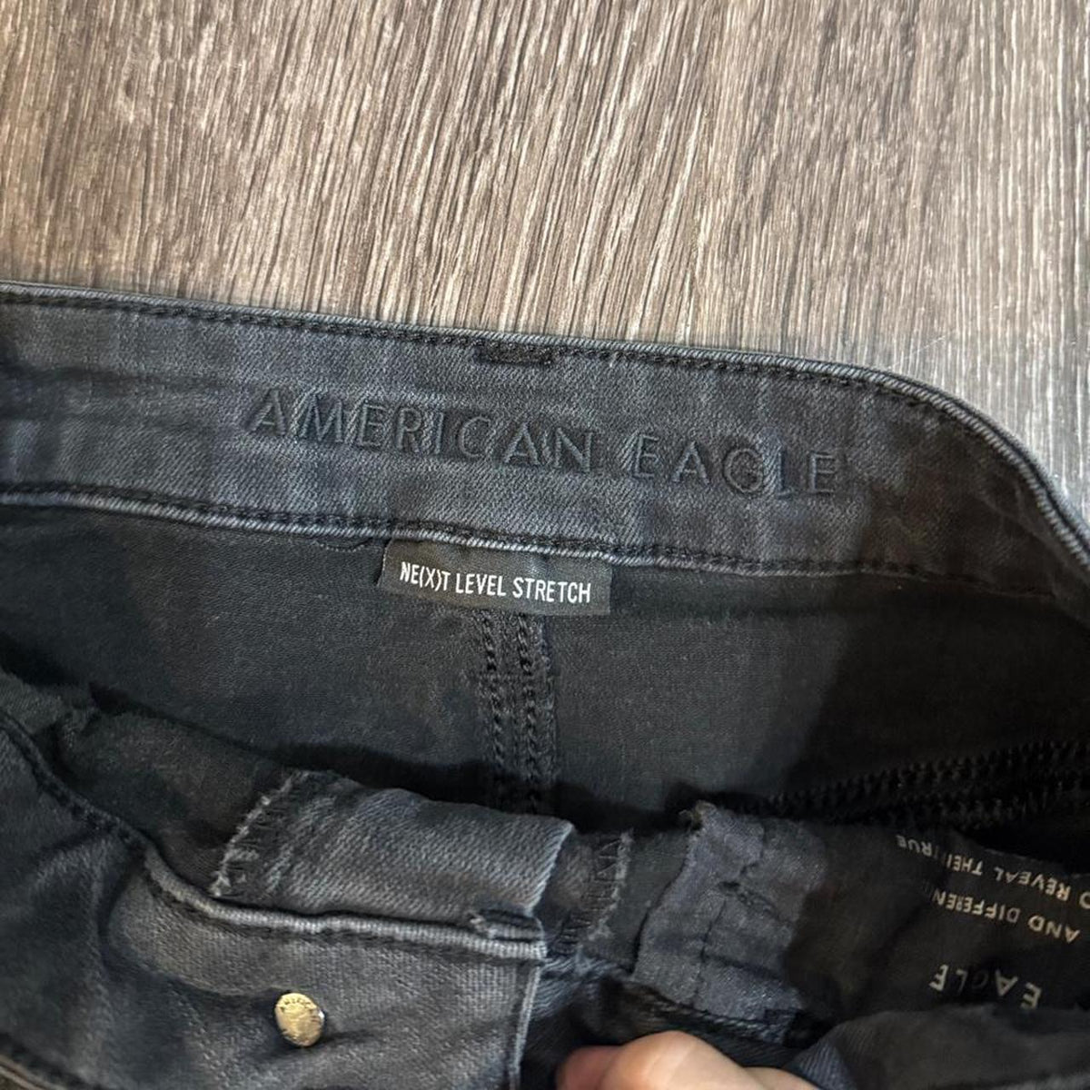 Y2K American Eagle Black Jeans – Women's Used Clothing