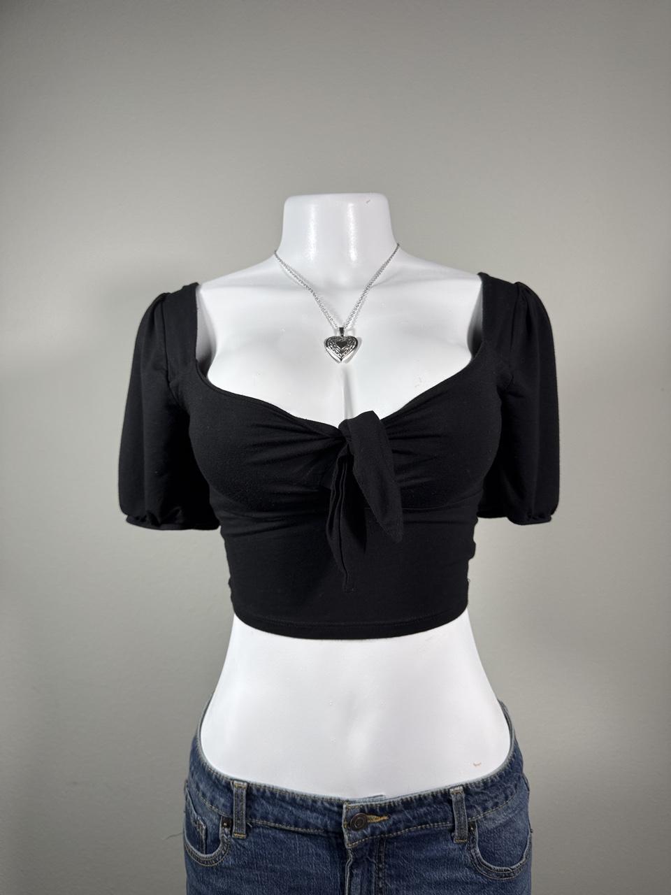 Y2K Altar'd State Black crop top – Women's Used Clothing