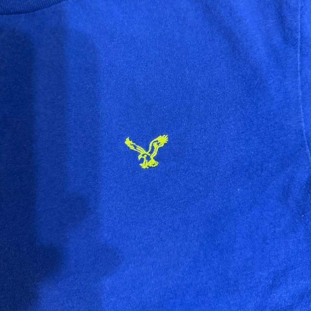 Y2K Abercrombie & Fitch Blue tee – Women's Used Clothing