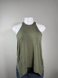 Y2K American Eagle Olive tank top – Women's Used Clothing