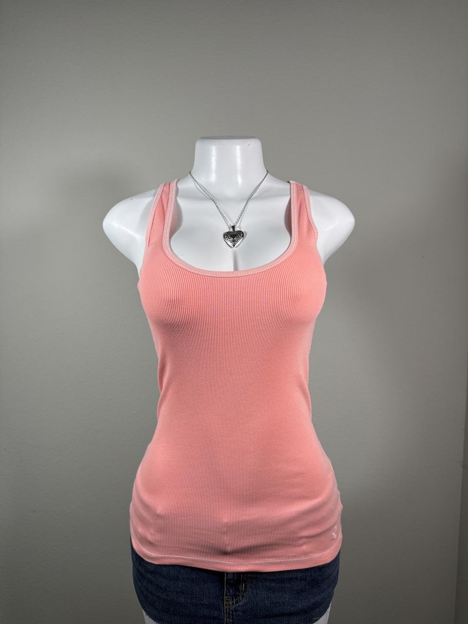 Vintage American Eagle Pink Tank Top – Women's Used Clothing