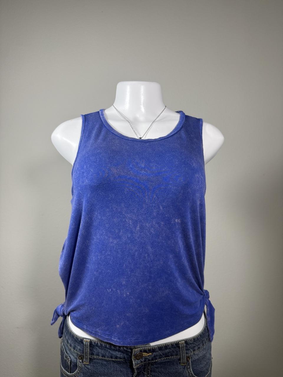 Y2K American Eagle Blue tank top – Women's Used Clothing