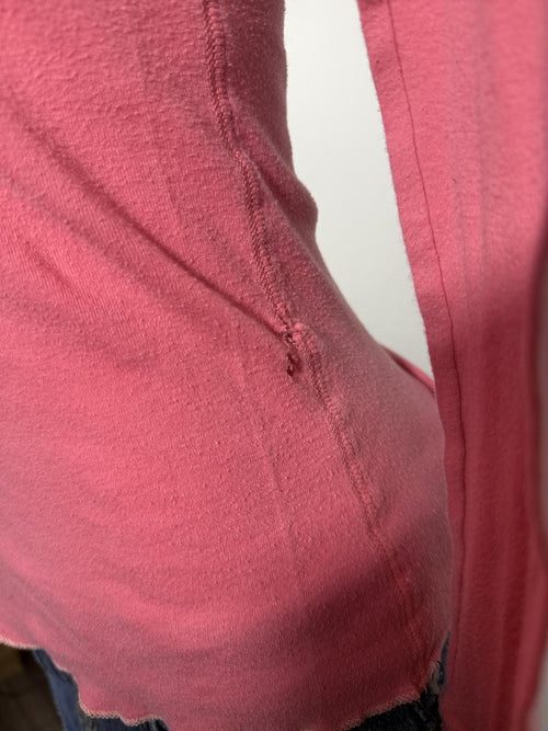 Vintage Abercrombie & Fitch Pink top – Women's Used Clothing