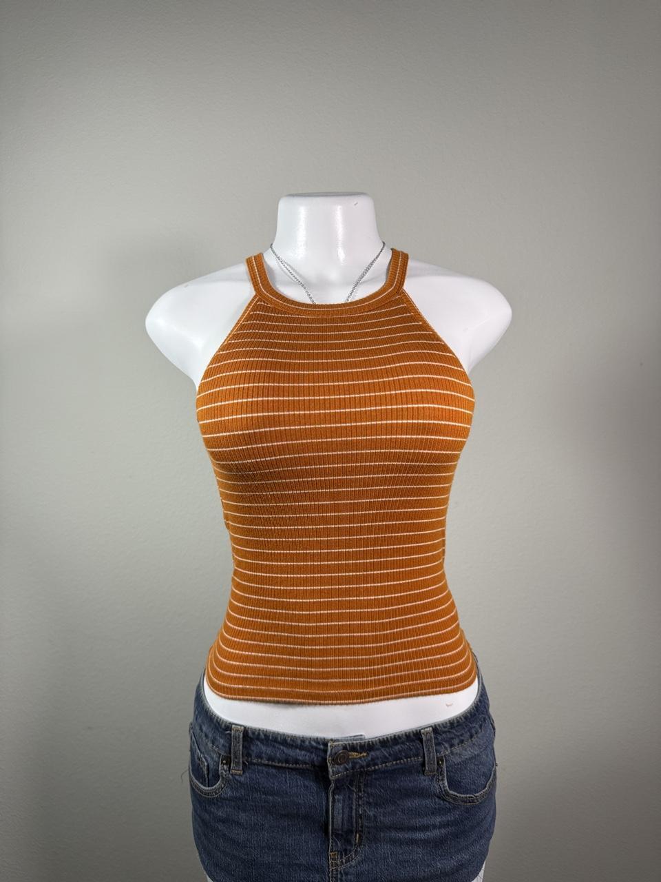 Y2K Mudd Clothing Orange tank top – Women's Used Clothing