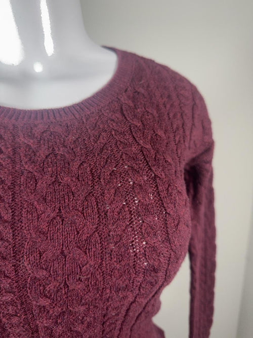 Vintage American Eagle Burgundy Sweater – Women's Used Clothing