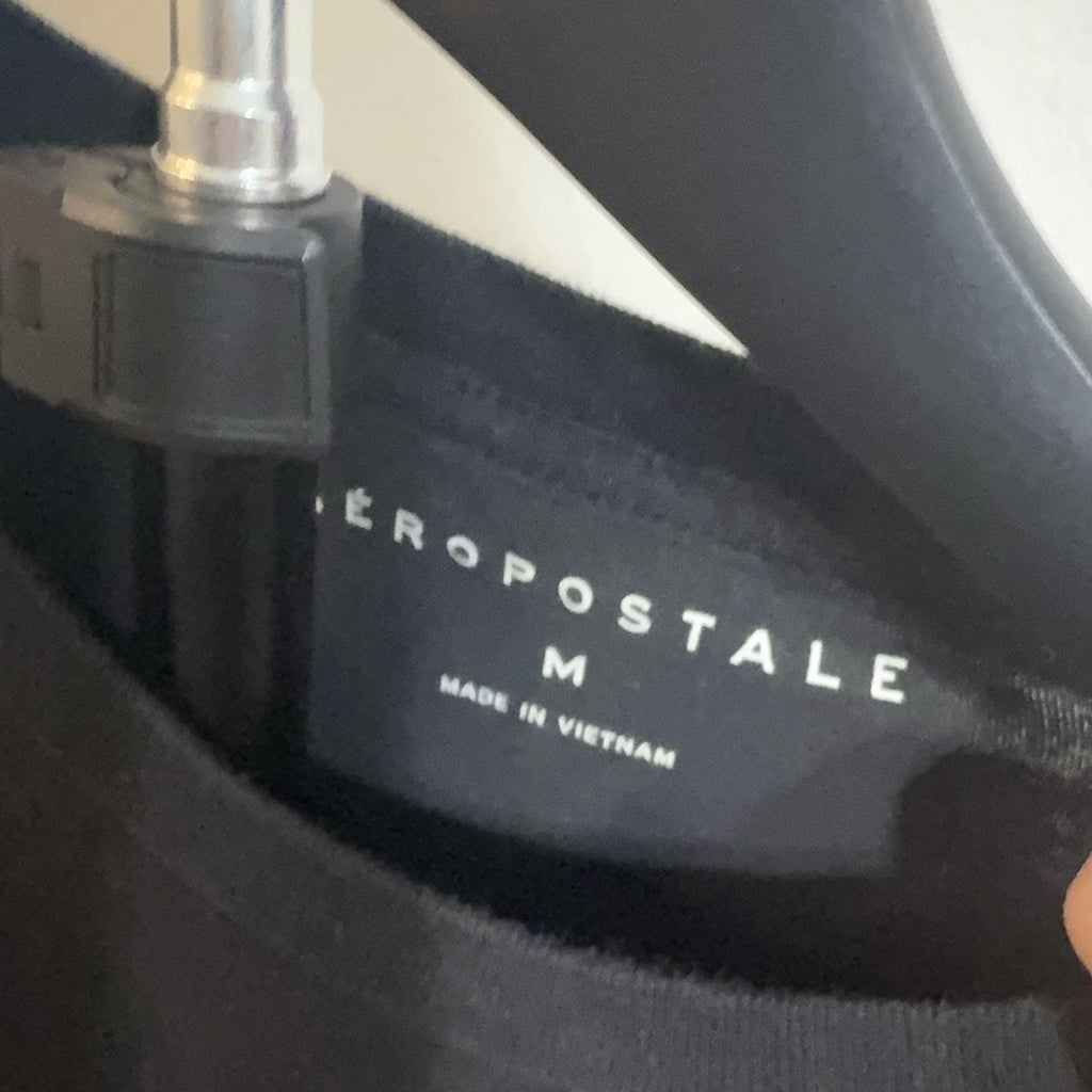 Y2K Aéropostale Black tee – Women's Used Clothing