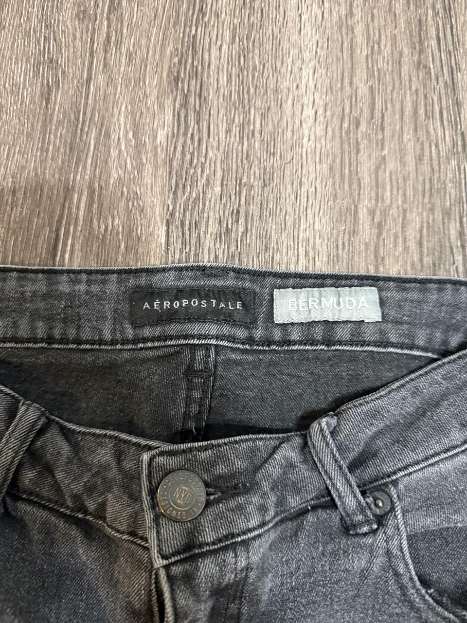 Y2K Aéropostale Black and Grey shorts – Women's Used Clothing