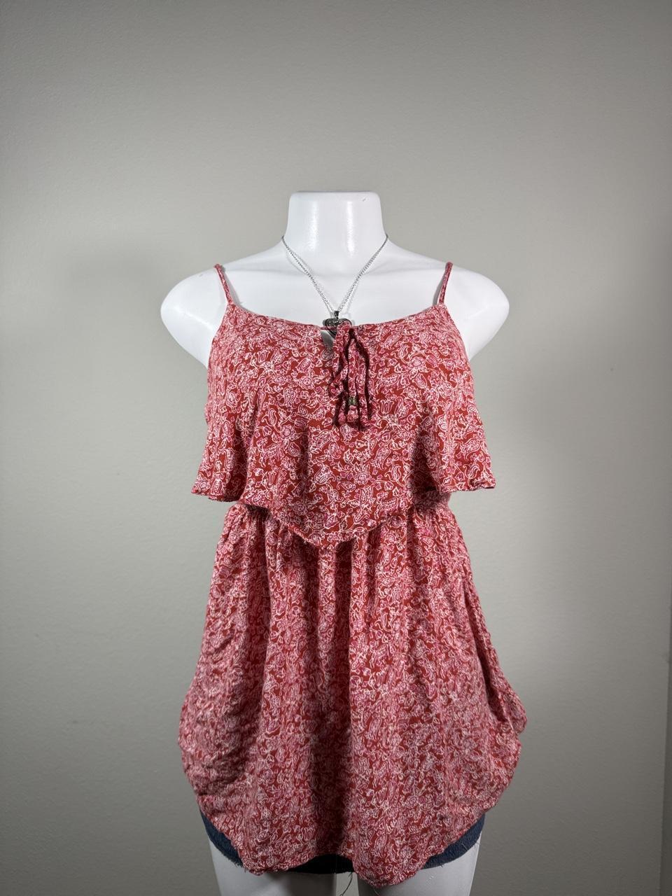 Y2K American Eagle Red Top – Women's Used Clothing