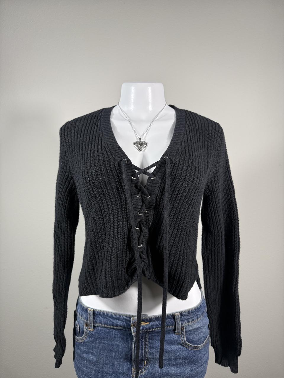 Y2K Aéropostale Black sweater – Women's Used Clothing