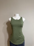 Y2K American Eagle Olive tank top – Women's Used Clothing